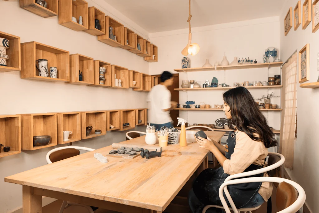 pottery studio